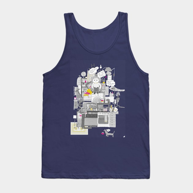 crap stuff Tank Top by ruta13art